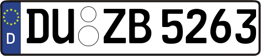 DU-ZB5263