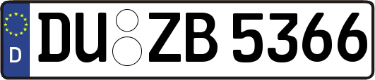 DU-ZB5366
