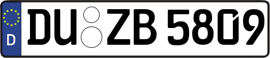 DU-ZB5809