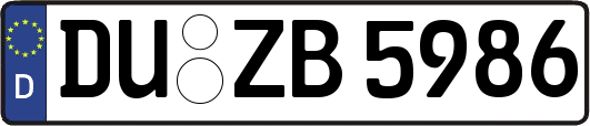 DU-ZB5986