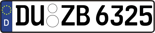 DU-ZB6325
