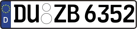 DU-ZB6352