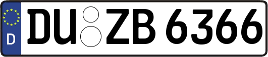 DU-ZB6366