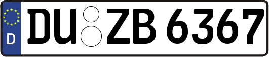 DU-ZB6367