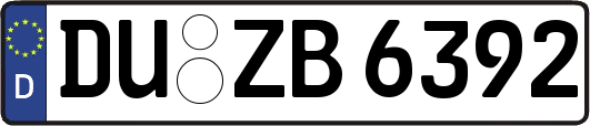 DU-ZB6392