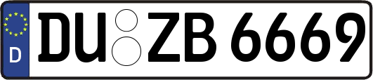 DU-ZB6669