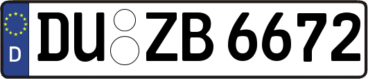 DU-ZB6672