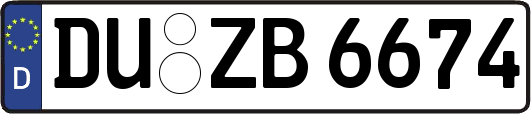 DU-ZB6674