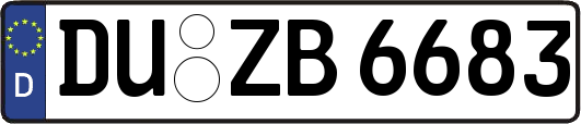 DU-ZB6683