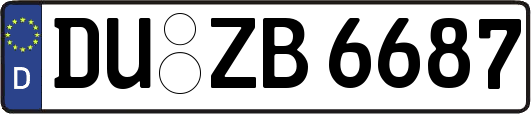 DU-ZB6687