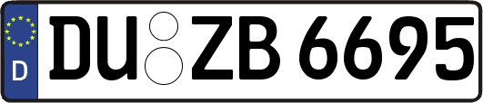 DU-ZB6695