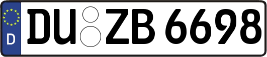 DU-ZB6698
