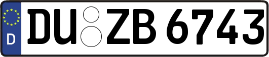 DU-ZB6743