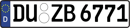 DU-ZB6771