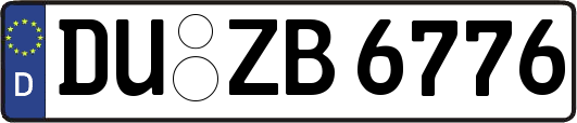 DU-ZB6776