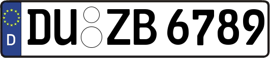 DU-ZB6789