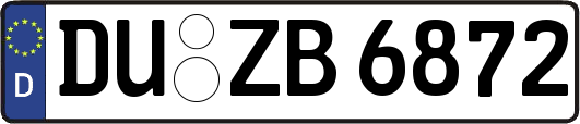 DU-ZB6872