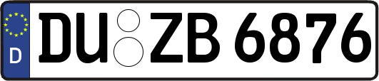DU-ZB6876