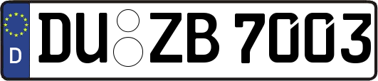 DU-ZB7003