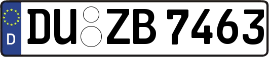 DU-ZB7463