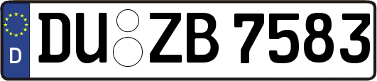 DU-ZB7583