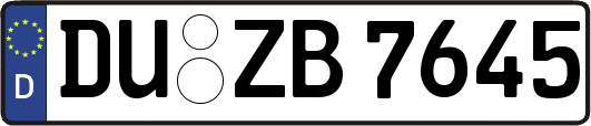 DU-ZB7645
