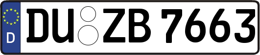 DU-ZB7663