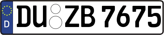 DU-ZB7675