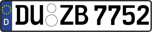 DU-ZB7752