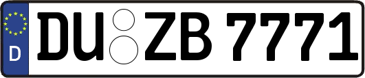 DU-ZB7771
