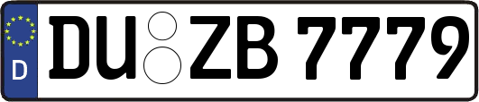 DU-ZB7779