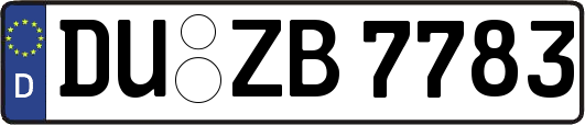 DU-ZB7783