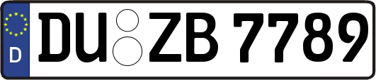 DU-ZB7789