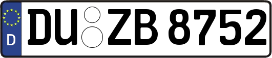 DU-ZB8752