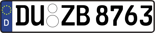DU-ZB8763