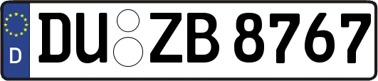 DU-ZB8767