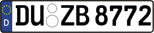 DU-ZB8772