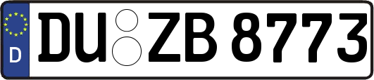 DU-ZB8773