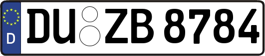 DU-ZB8784