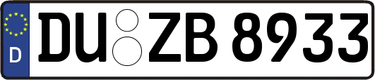 DU-ZB8933