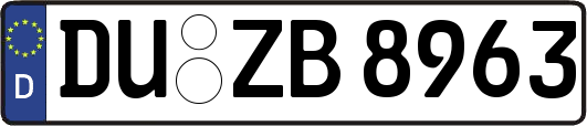 DU-ZB8963