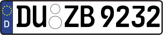 DU-ZB9232