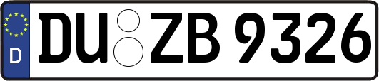 DU-ZB9326