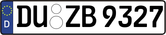 DU-ZB9327