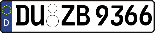 DU-ZB9366