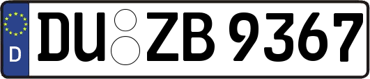DU-ZB9367