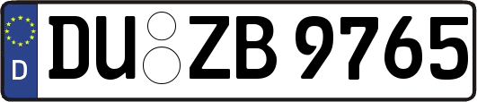 DU-ZB9765