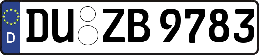 DU-ZB9783