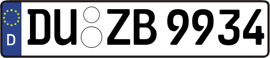 DU-ZB9934