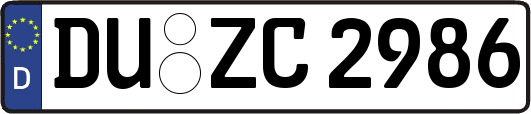 DU-ZC2986